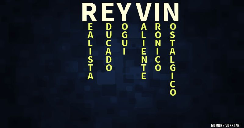 Acróstico reyvin