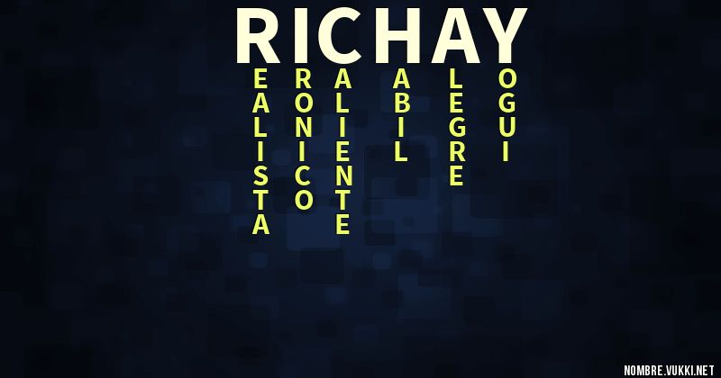 Acróstico richay