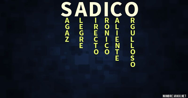 Acróstico sádico