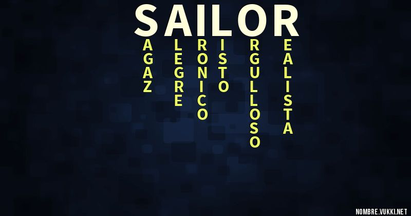 Acróstico sailor