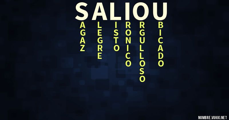 Acróstico saliou