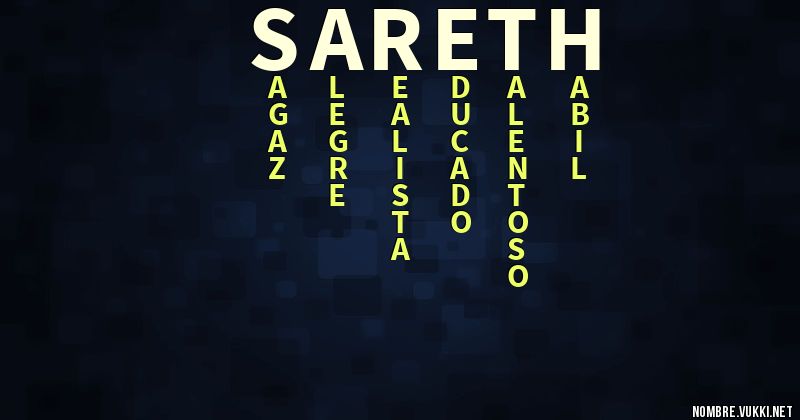 Acróstico sareth