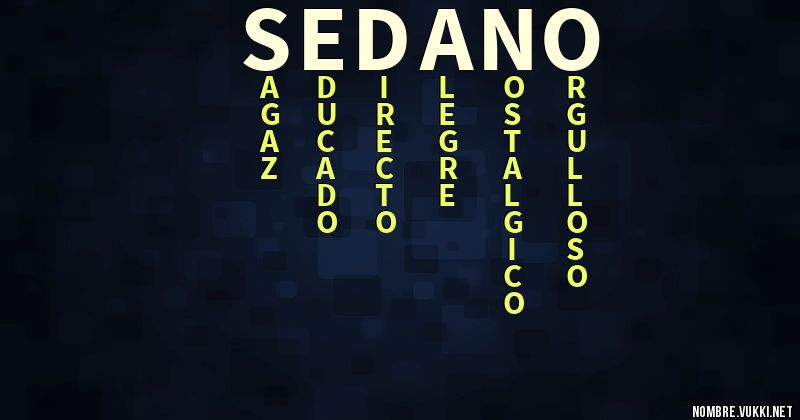 Acróstico sedano