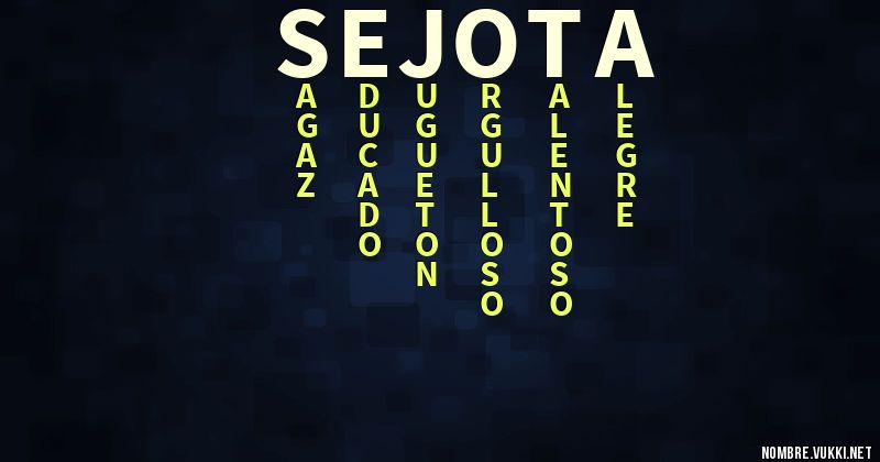 Acróstico sejota