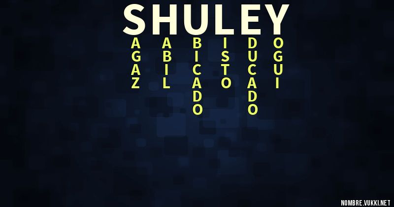 Acróstico shuley