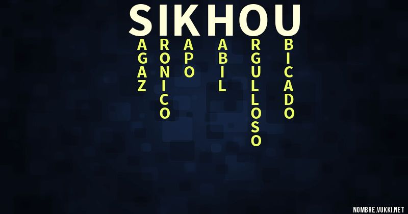 Acróstico sikhou