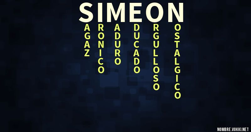 Acróstico simeon