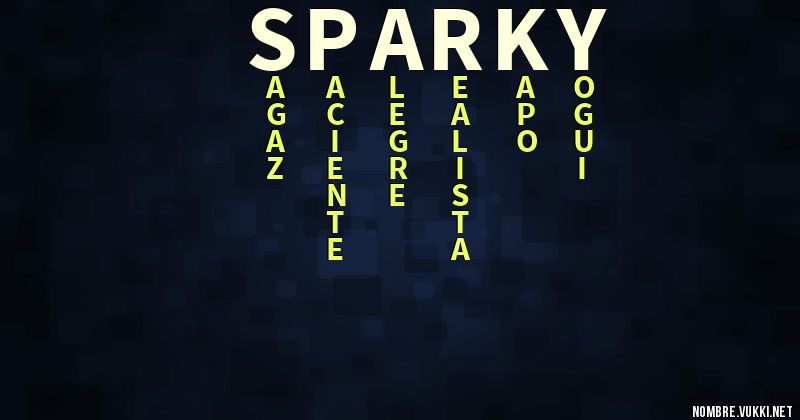 Acróstico sparky