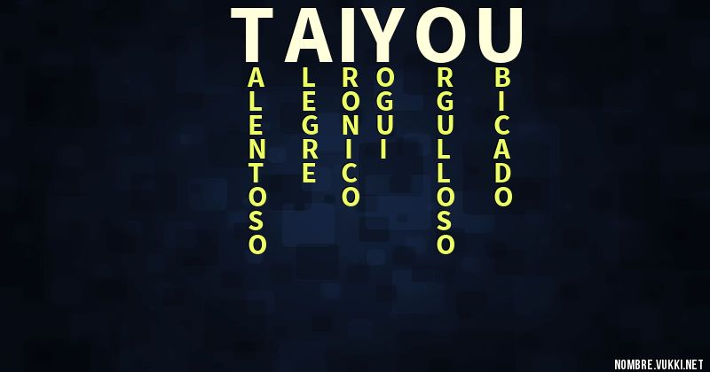 Acróstico taiyou