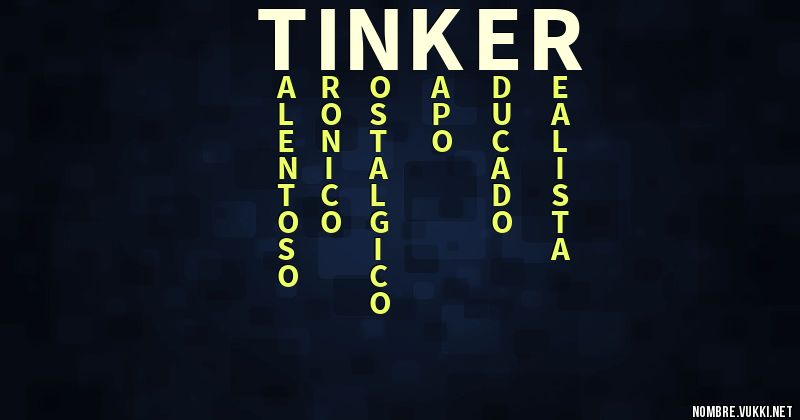 Acróstico tinker
