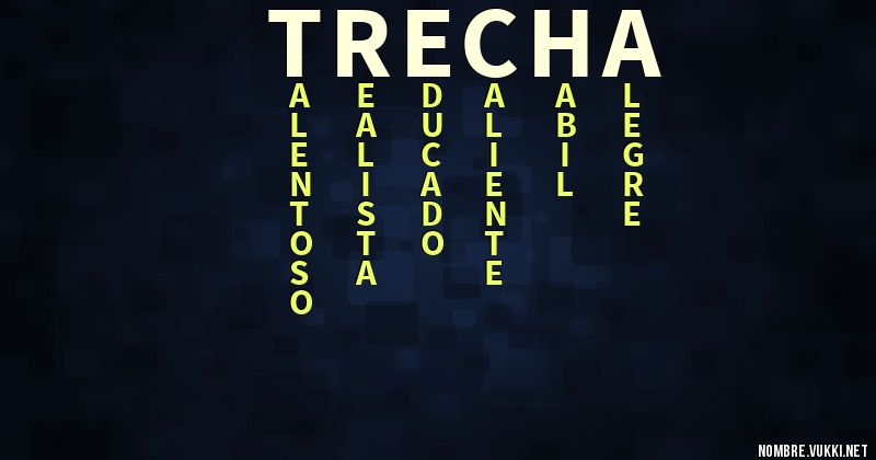 Acróstico trecha