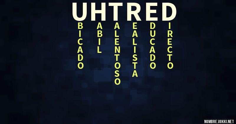 Acróstico uhtred