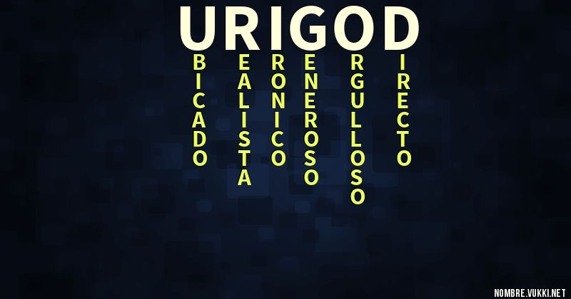 Acróstico urigod