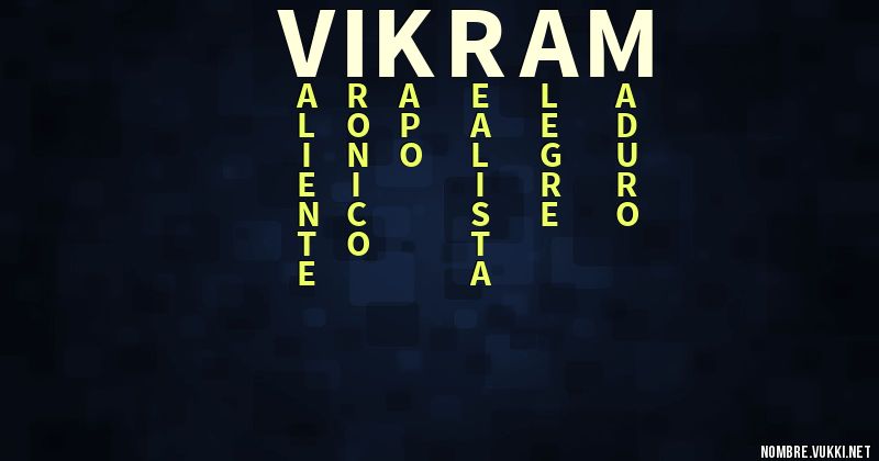 Acróstico vikram