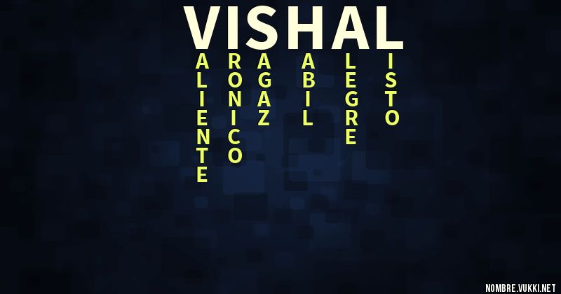 Acróstico vishal