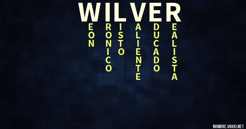 Acróstico wilver