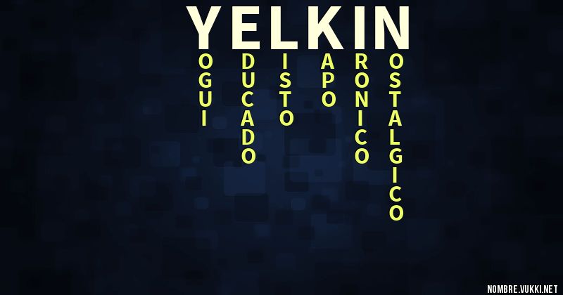 Acróstico yelkin