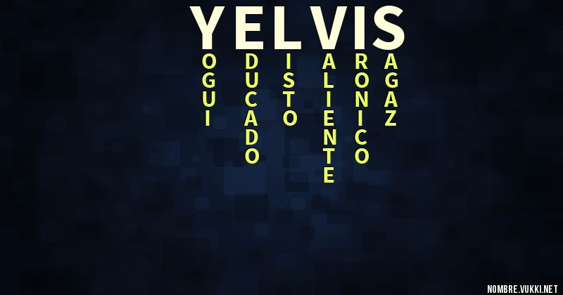 Acróstico yelvis