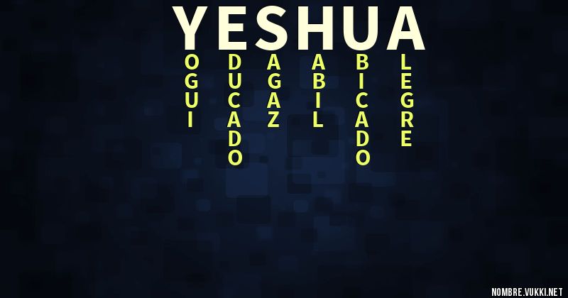 Acróstico yeshua