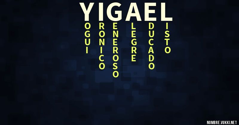 Acróstico yigael