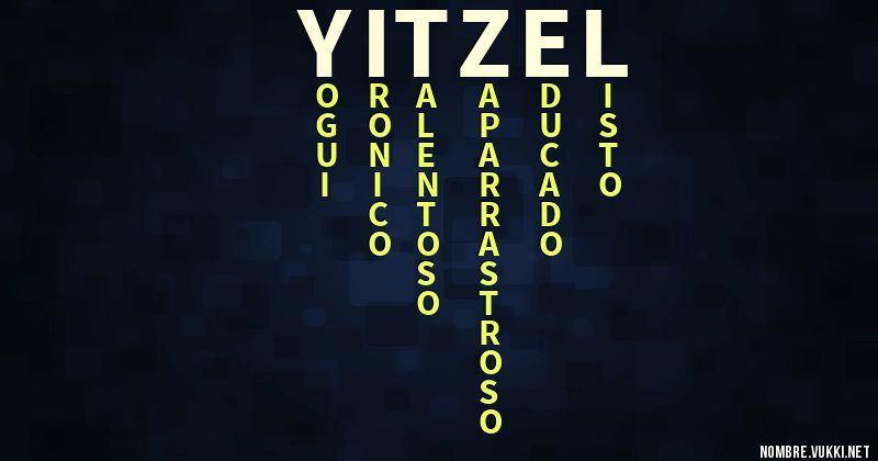 Acróstico yitzel