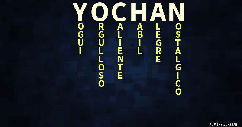 Acróstico yochan