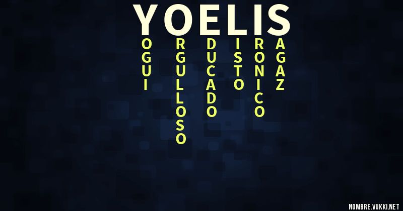 Acróstico yoelis
