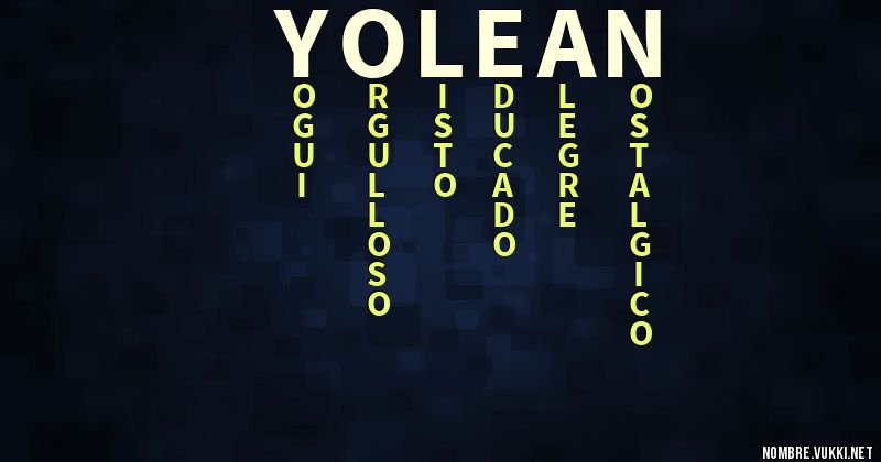 Acróstico yolean