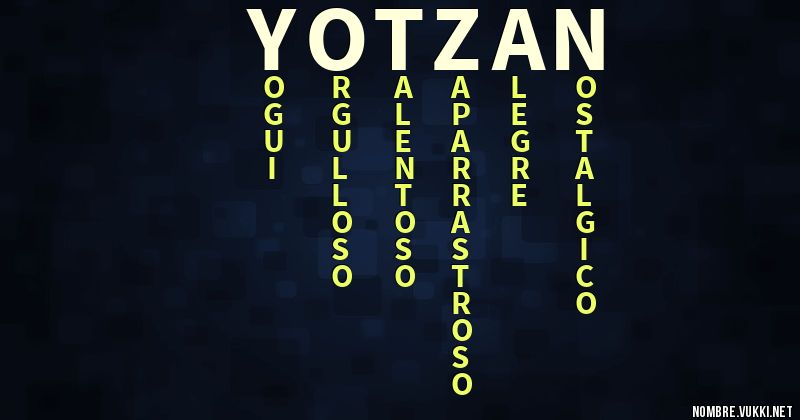 Acróstico yotzan