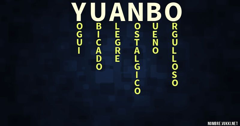 Acróstico yuanbo