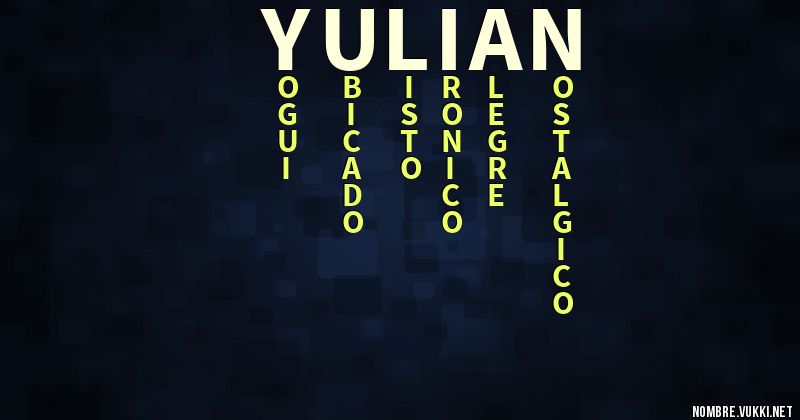 Acróstico yulian