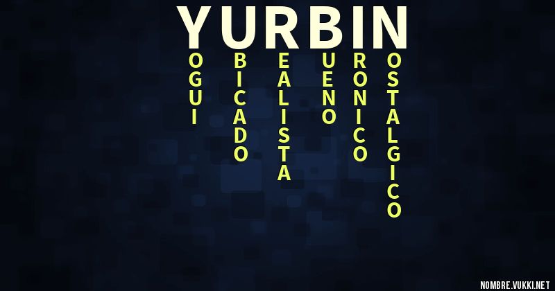 Acróstico yurbin