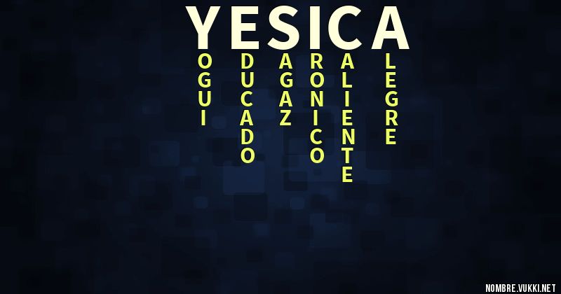 Qué significa yésica