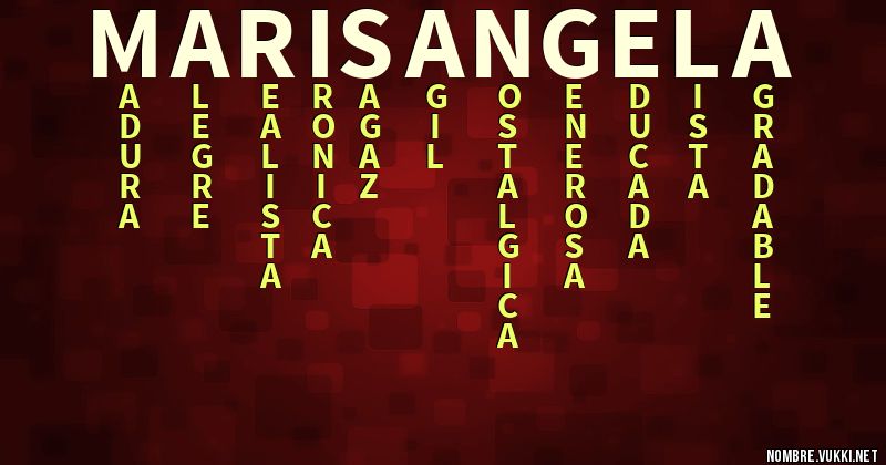 Acróstico marisángela