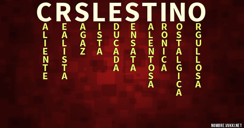 Acróstico crslestino