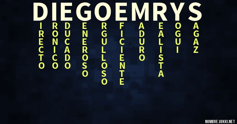 Acróstico diego emrys