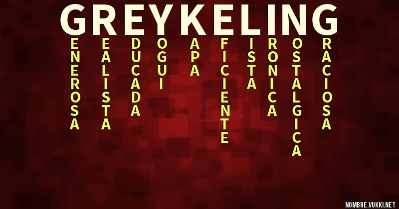 Acróstico greykeling