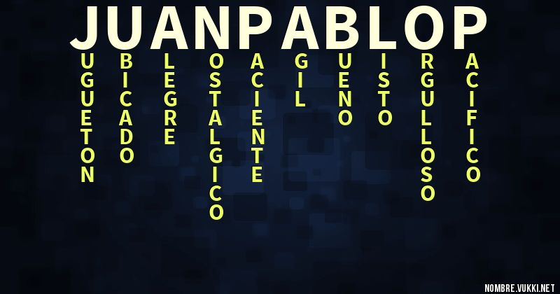 Acróstico juanpablop