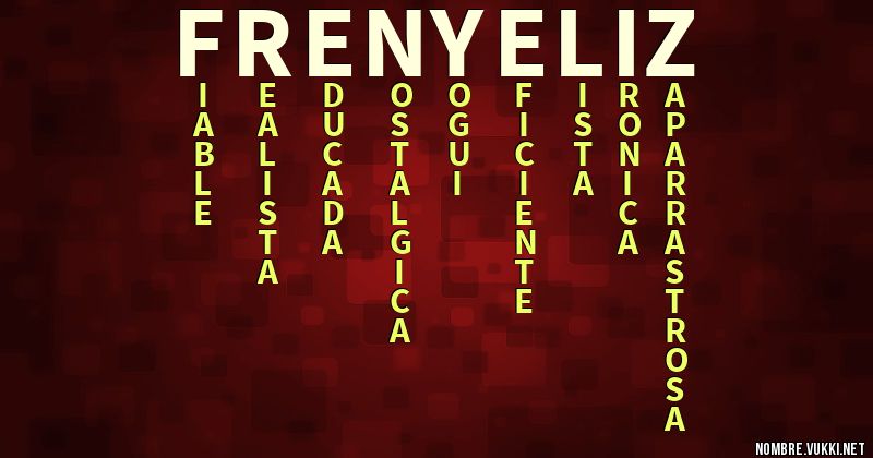 Acróstico frenyeliz