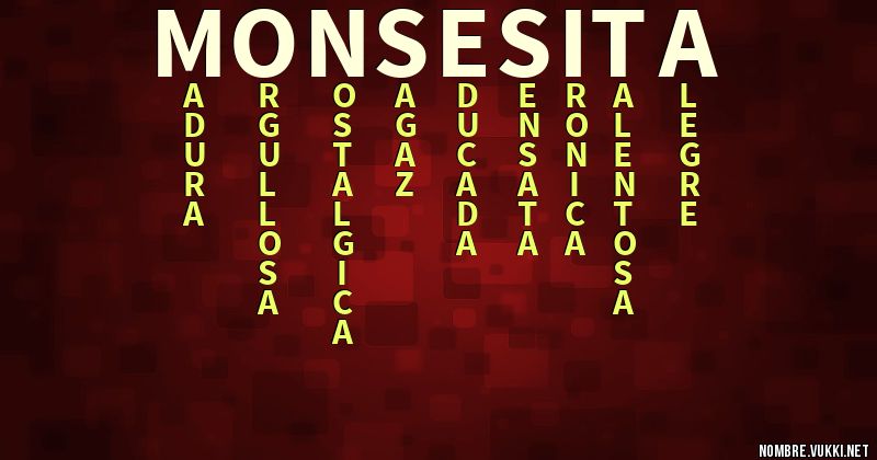 Acróstico monsesita
