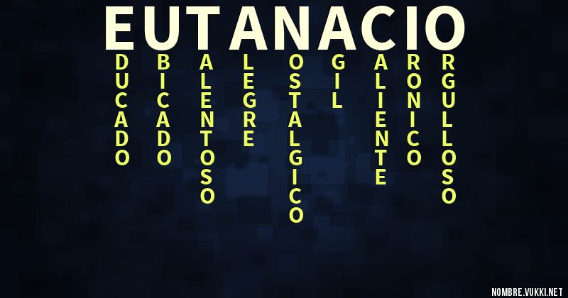Acróstico eutanacio