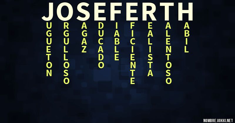 Acróstico joseferth