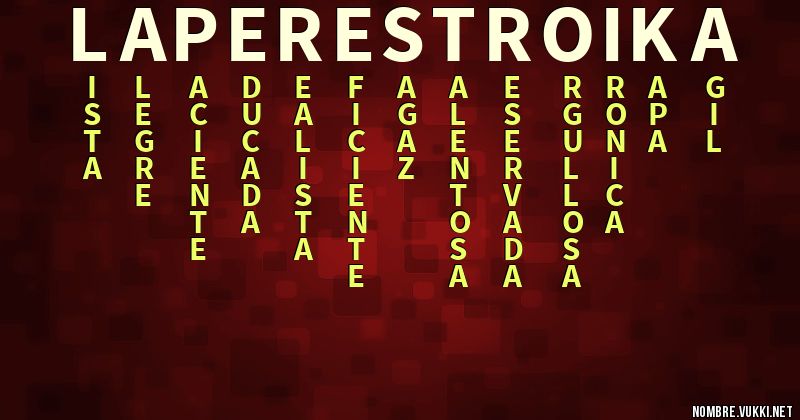 Qué significa la perestroika
