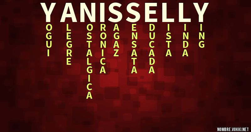 Acróstico yanisselly