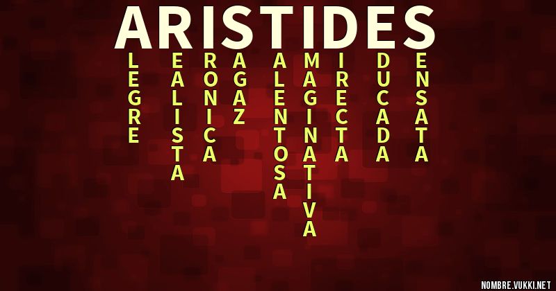 Acróstico aristides