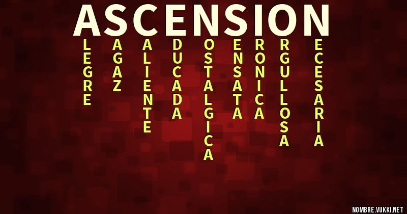 Qué significa ascensión