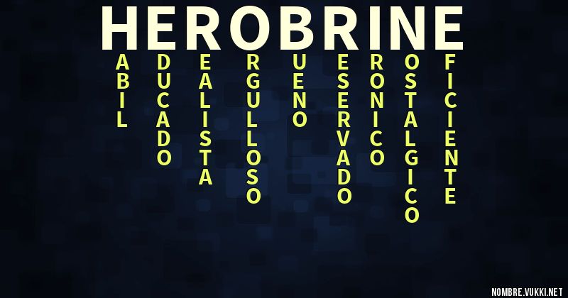 Acróstico herobrine