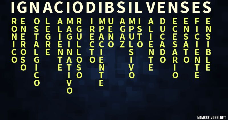 Acróstico ignacio dib silvenses