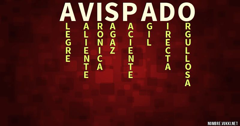 Acróstico avispado