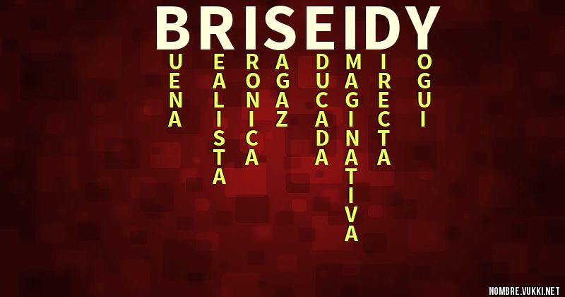 Acróstico briseidy